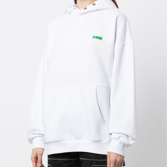 P.E nation White hoodie Power Up - Picture 3 of 9